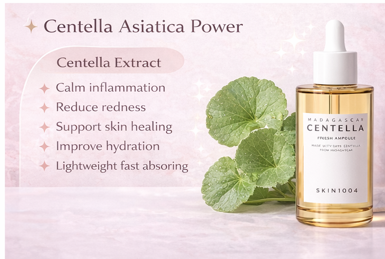 Skin1004 Madagascar Centella Ampoule 100ml | Hydrating & Soothing Serum