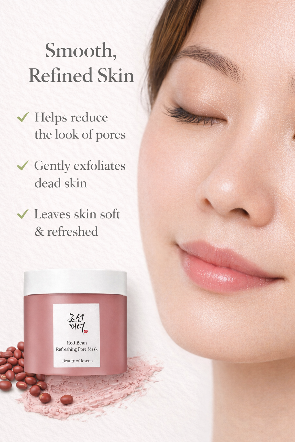 Beauty of Joseon Red Bean Refreshing Pore Mask (140ml)