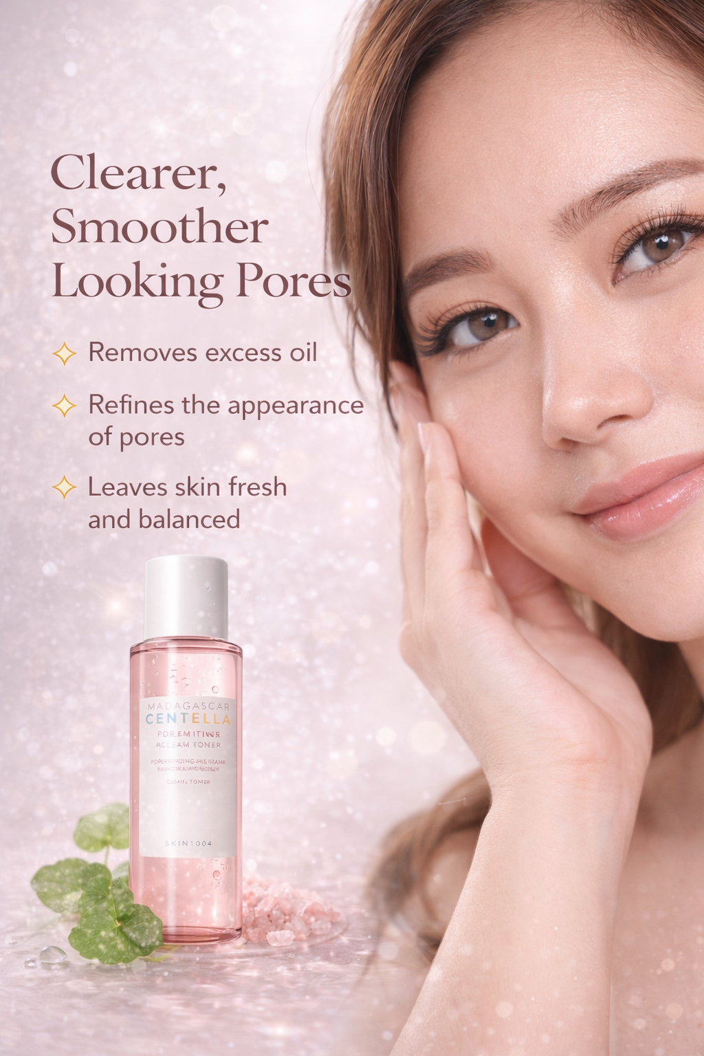 SKIN1004 Madagascar Centella Poremizing Clear Toner – Pore Refining Toner with PHA (210ml)