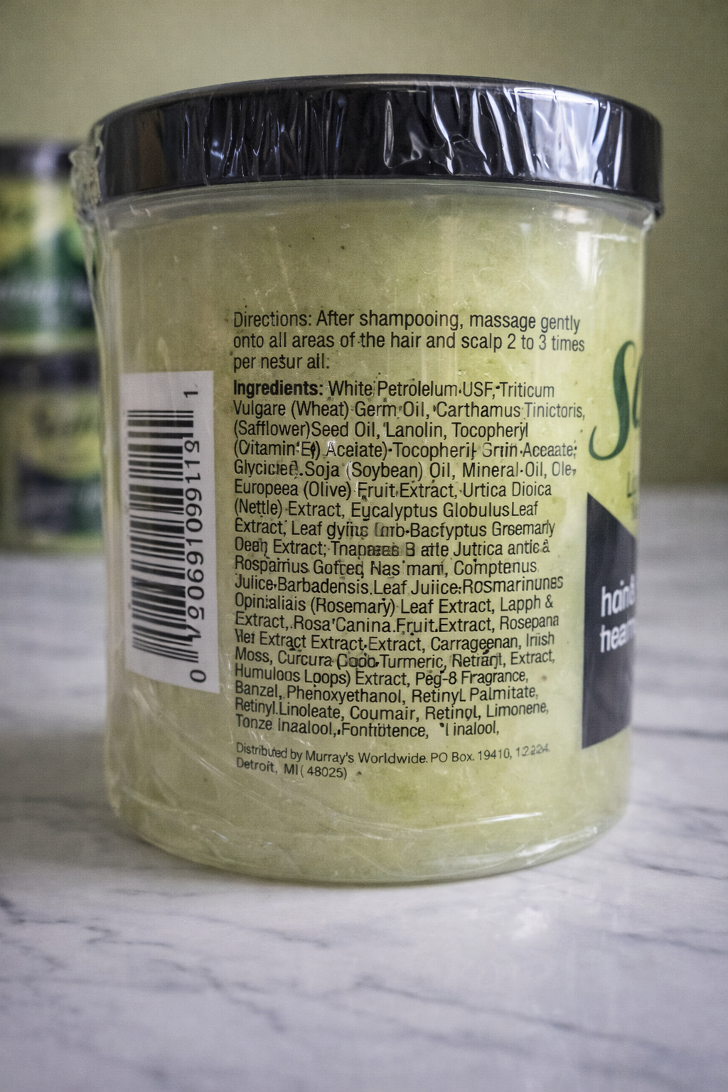 Bundle of 2 - Softee Hair and Scalp Treatment Indian Hemp net wt 12oz (340g)