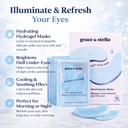 Grace & Stella Illuminating Eye Masks (1 Pair)