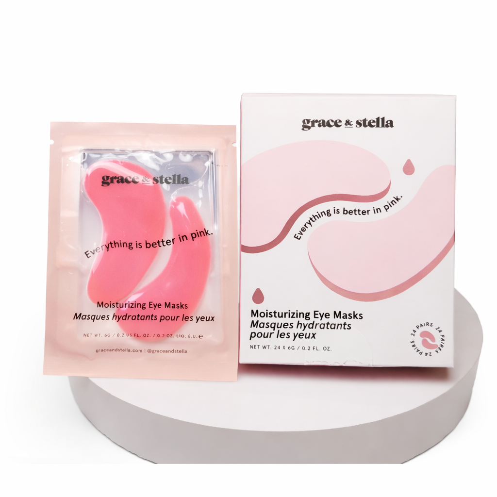 Grace & Stella Moisturizing Eye Masks – Hydrating Under Eye Patches (1 Pair)