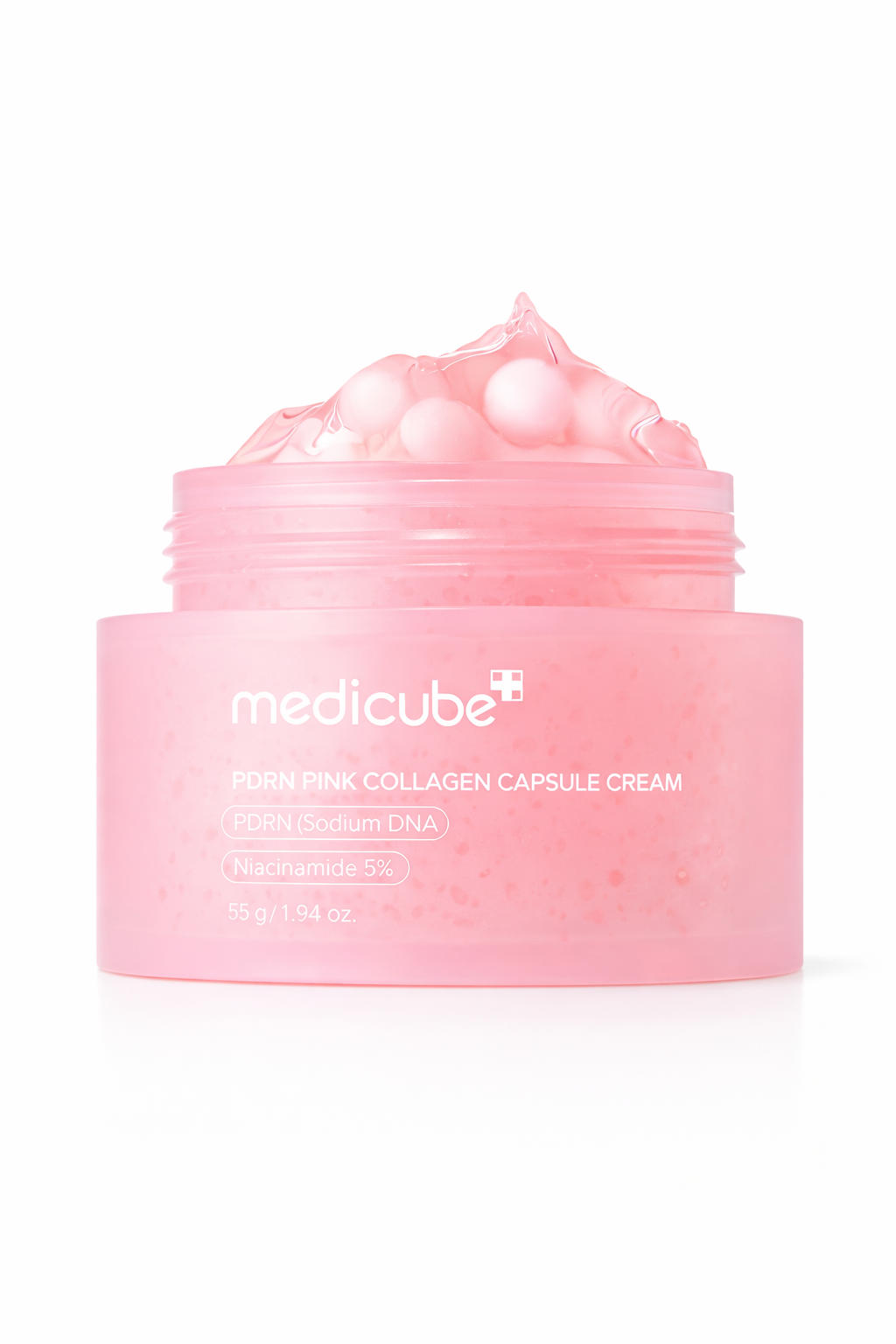 Medicube Salmon DNA PDRN Pink Collagen Capsule Cream – Firming & Hydrating Moisturizer (55g)