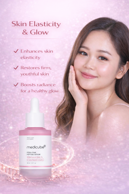 Medicube PDRN Pink Peptide Serum – Salmon DNA Repair & Firming Serum (30 ml)