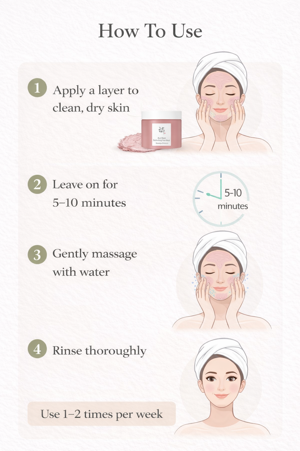 Beauty of Joseon Red Bean Refreshing Pore Mask (140ml)