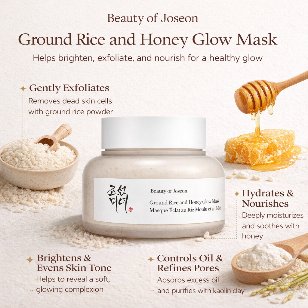 Beauty of Joseon Ground Rice and Honey Glow Mask (150ml)